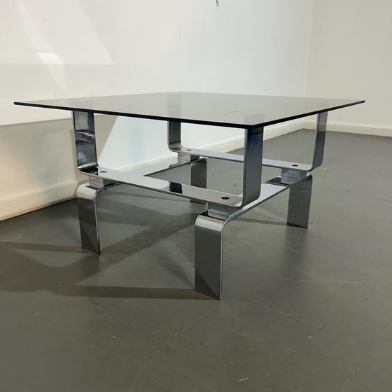 Image 1 of Chrome Side Table '1970'