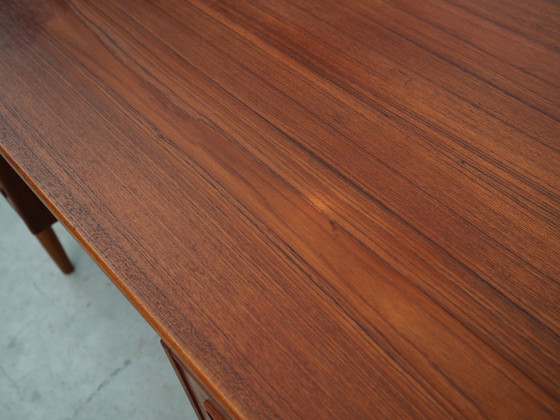 Image 1 of Teak Desk, Danish Design, 1960S, Designer: J. Svenstrup