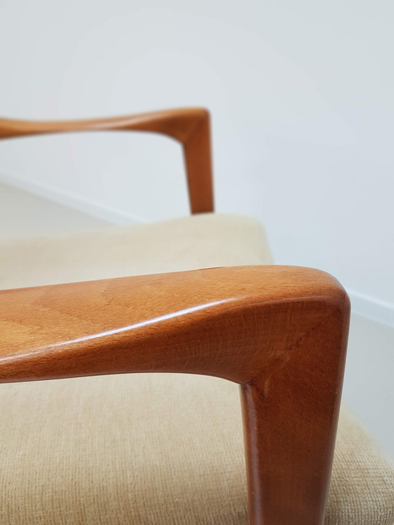 Image 1 of Swedish Solid Teak Chair By Inge Andersson For Bröderna, 1960s