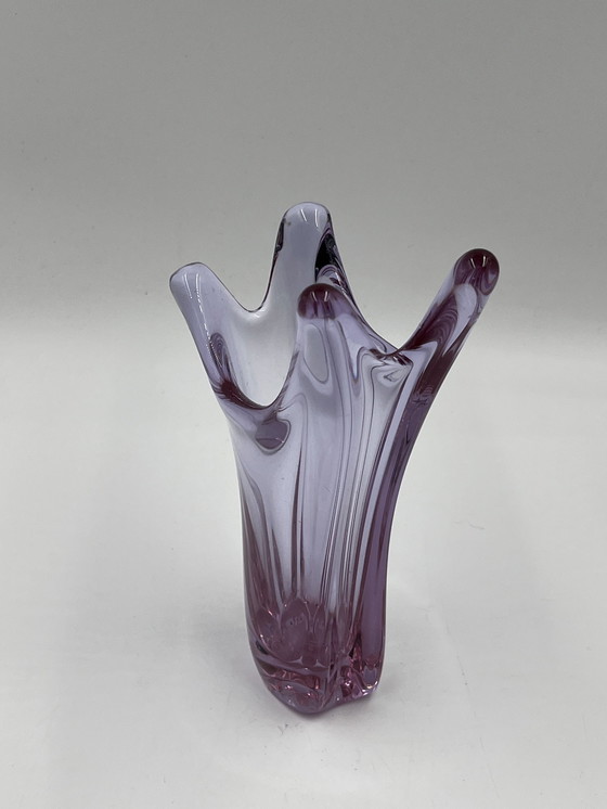 Image 1 of Val Saint Lambert Parma vase