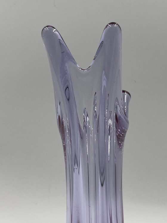 Image 1 of Val Saint Lambert Parma vase