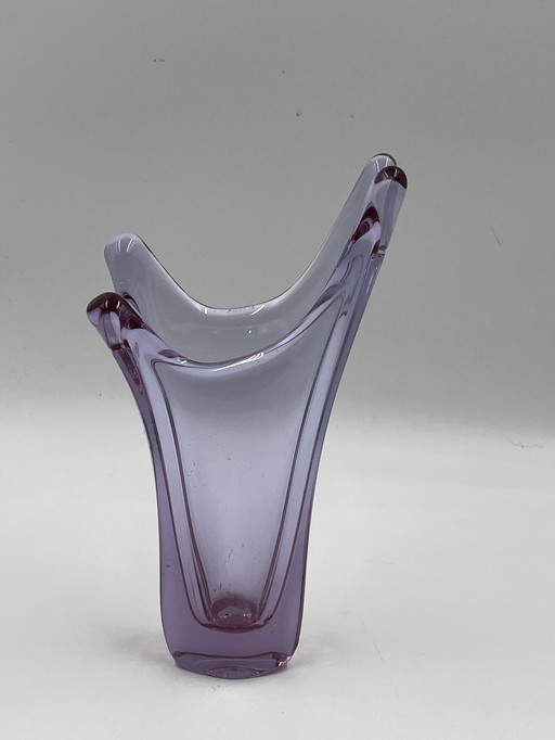 Val Saint Lambert Parma vase