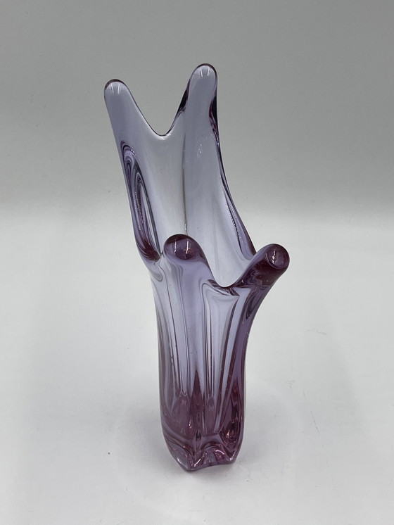 Image 1 of Val Saint Lambert Parma vase