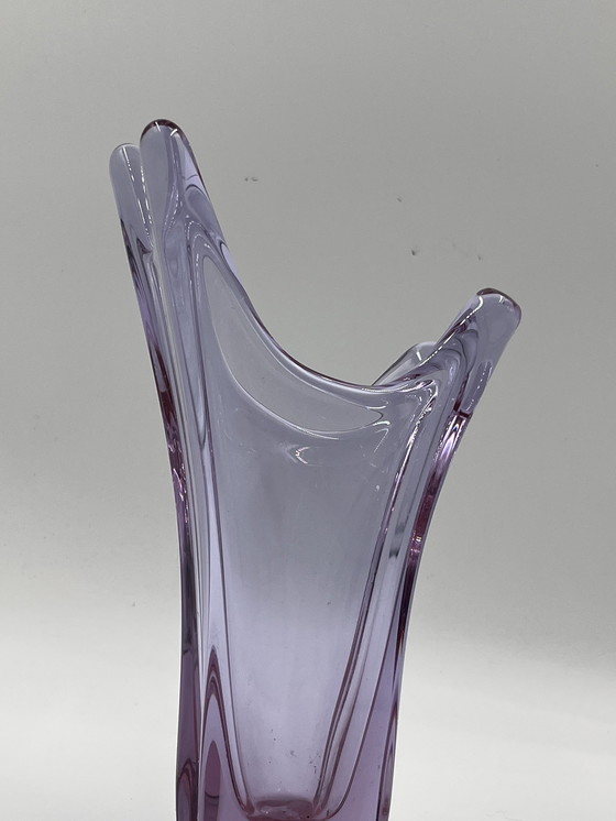 Image 1 of Val Saint Lambert Parma vase