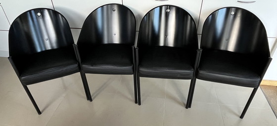 Image 1 of 4x Starck Costes Aleph chairs