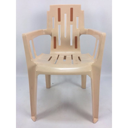 Vintage Set of 3 Boston Garden Chairs by Pierre Paulin for Herny Massonnet Stamp - 1980s