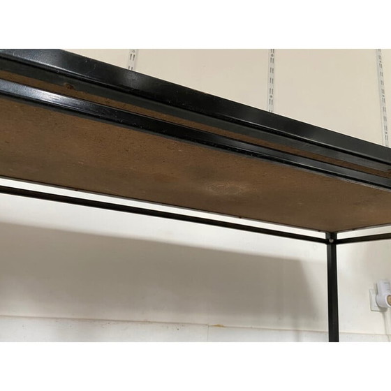 Image 1 of Vintage ceramic and steel coffee table, 1960s