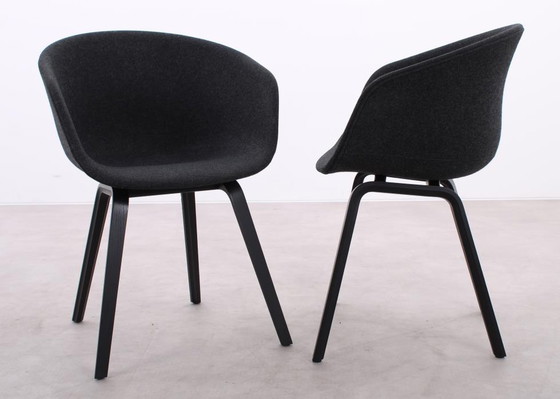 Image 1 of 2x HAY AAC 23 About A Chair chair black