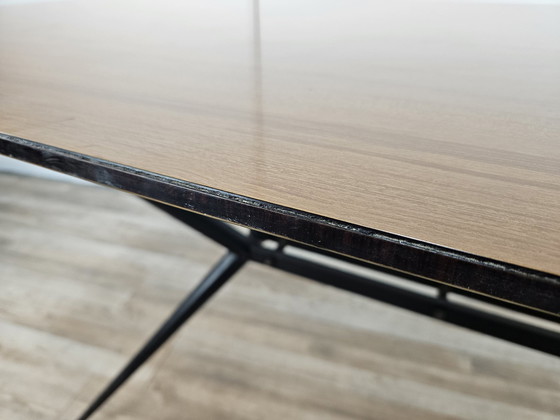 Image 1 of 1960S Vintage Iron Dining Table With Formica Top