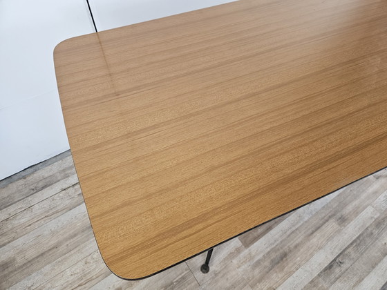 Image 1 of 1960S Vintage Iron Dining Table With Formica Top