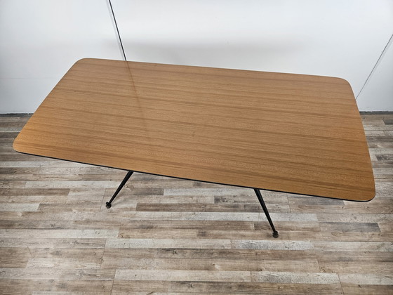 Image 1 of 1960S Vintage Iron Dining Table With Formica Top