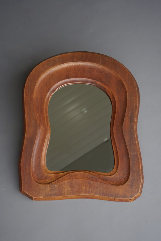 Image 1 of Miroir anthroposophique du Mid Century, années 1950