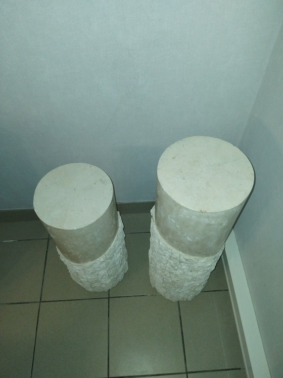 Image 1 of Mid - Century Marble Columns