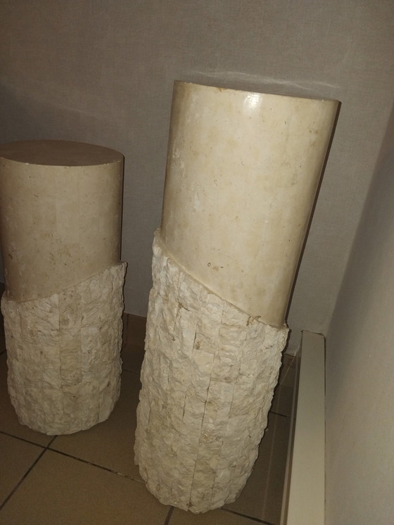 Image 1 of Mid - Century Marble Columns