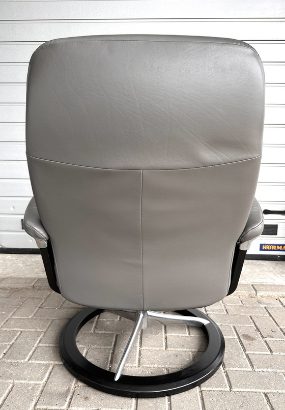 Image 1 of Stressless Consul With Hocker