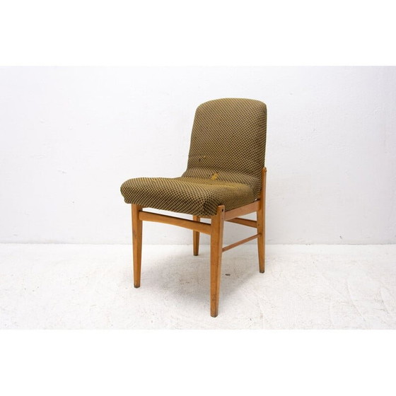 Image 1 of Pair of mid century dining chairs, Czechoslovakia 1960s