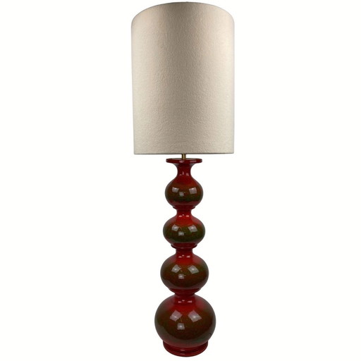 Ceramic Organic Bubble Table Or Floor Lamp From Kaiser Idell / Kaiser Leuchten, 1960S