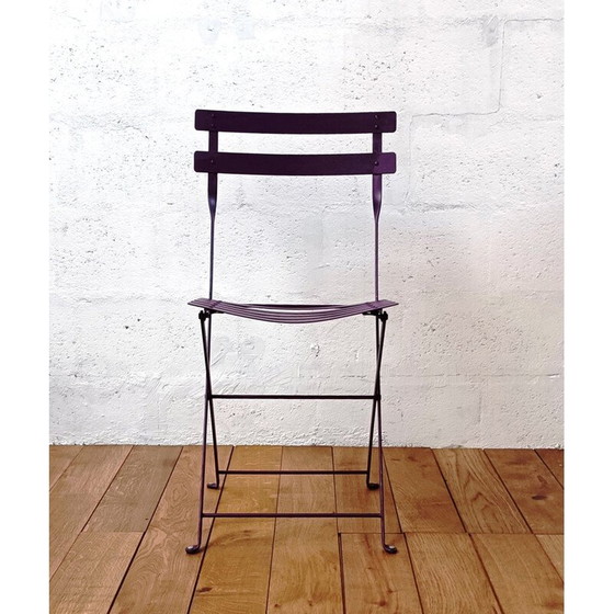 Image 1 of Vintage wrought iron garden chair