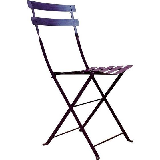 Image 1 of Vintage wrought iron garden chair