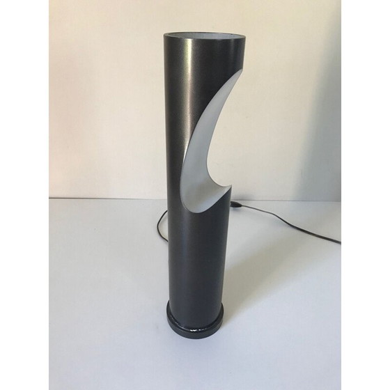 Image 1 of Lampada spaziale vintage atipica in plastica e perplex bianco, 1970