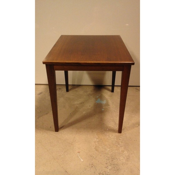 Image 1 of Small Danish side table in rosewood - 1970s