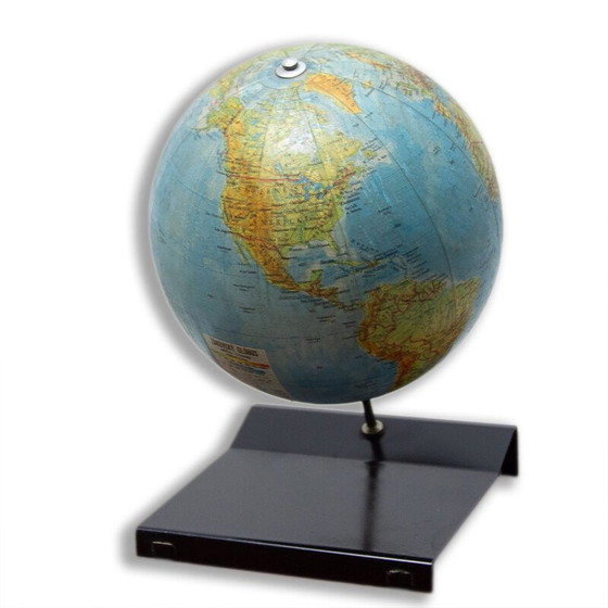 Image 1 of Vintage globe, Czechoslovakia 1970