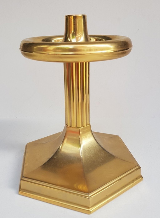 Brass Candle Holder, 1970S