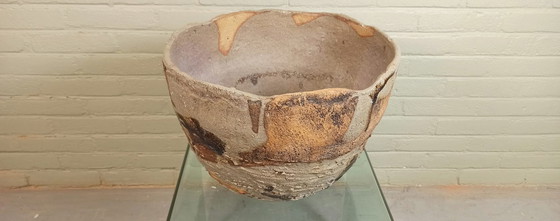 Image 1 of handmade ceramic wabi sabi bowl / pot