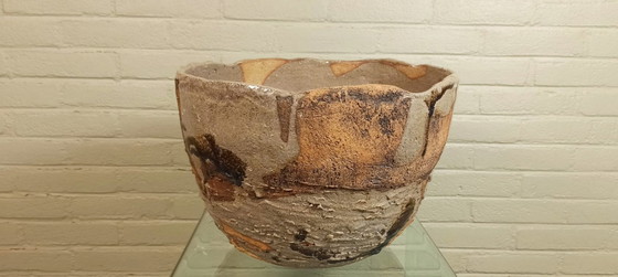 Image 1 of handmade ceramic wabi sabi bowl / pot