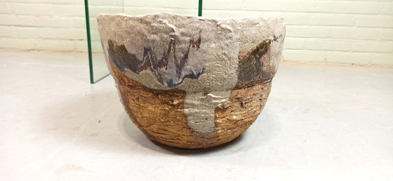 Image 1 of handmade ceramic wabi sabi bowl / pot