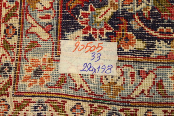 Image 1 of Original Persian Rug Nomadic & Village Carpet Kashan 290 X 198 Cm Top Condition