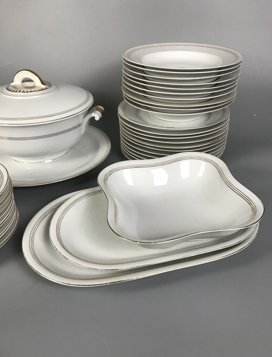 Image 1 of Art Deco porcelain dinner service for 10 persons Arzberg Bavaria