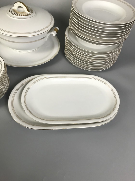 Image 1 of Art Deco porcelain dinner service for 10 persons Arzberg Bavaria