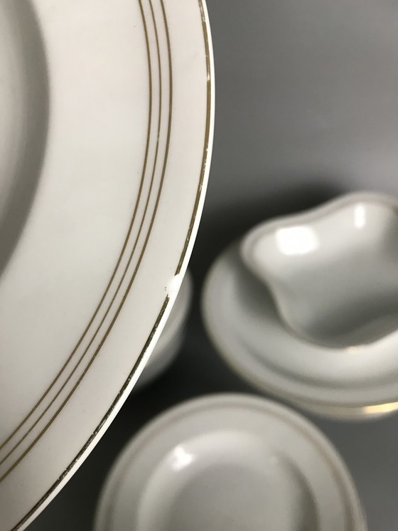 Image 1 of Art Deco porcelain dinner service for 10 persons Arzberg Bavaria