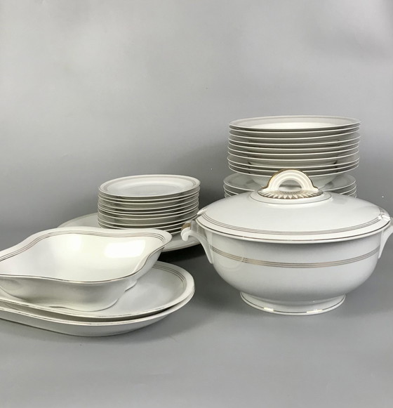 Image 1 of Art Deco porcelain dinner service for 10 persons Arzberg Bavaria