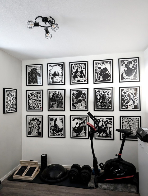 Image 1 of 40X50Cm | Original Drawing (Signed 1/1) | Samson & Bertje
