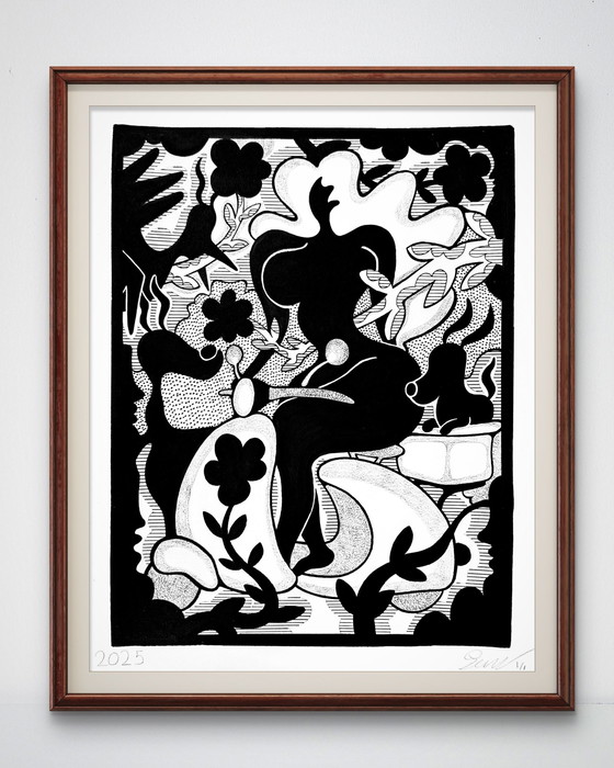 Image 1 of 40X50Cm | Original Drawing (Signed 1/1) | Samson & Bertje
