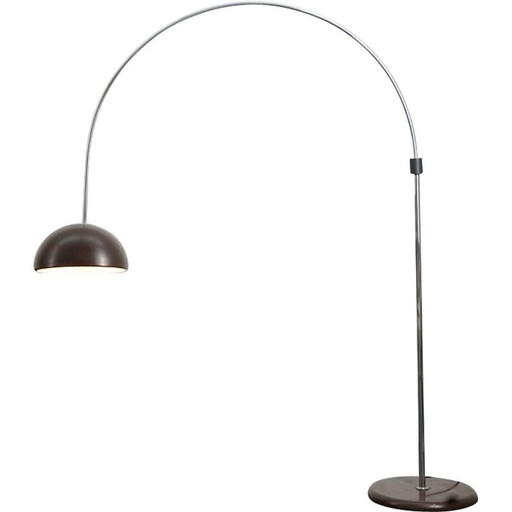 Vintage metal floor lamp, Italy 1970