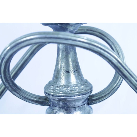 Image 1 of Pair of vintage silver plated candle holders by Ianthe, England
