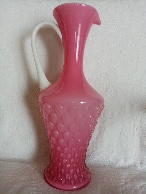 Opalina Glass Jug Fiorentina Florence/Stelvia 50S(37Cm)