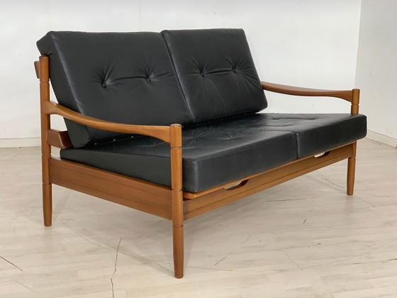 Image 1 of Danish teak sofa couch daybed vintage