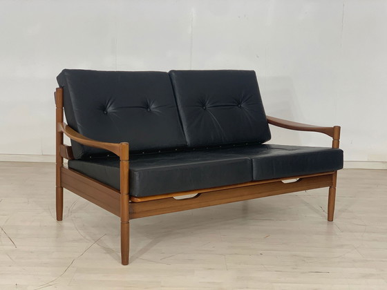Image 1 of Danish teak sofa couch daybed vintage