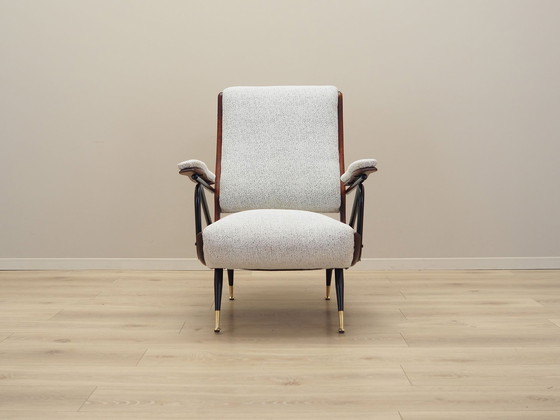 Image 1 of Beech Armchair, Italian Design, 1970S, Manufacture: Italy