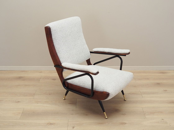 Image 1 of Beech Armchair, Italian Design, 1970S, Manufacture: Italy