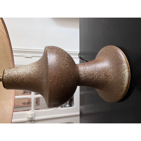 Image 1 of Vintage brutalist sandstone lamp