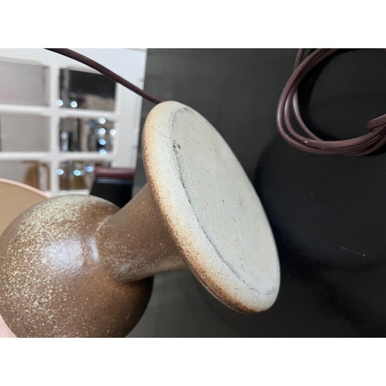 Image 1 of Vintage brutalist sandstone lamp