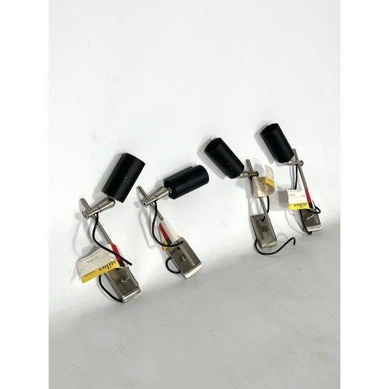 Image 1 of Set di 4 faretti orientabili vintage modello Gloria di Stilux Milano, 1960