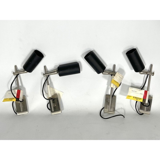 Image 1 of Set di 4 faretti orientabili vintage modello Gloria di Stilux Milano, 1960