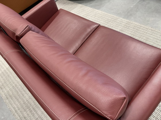 Image 1 of Leolux Paian 2 Seater sofa Senso Granata leather