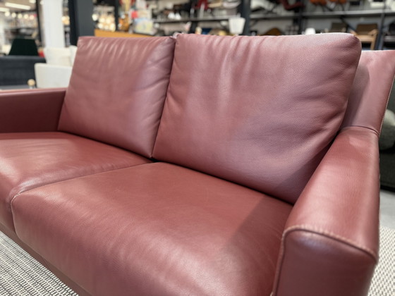 Image 1 of Leolux Paian 2 Seater sofa Senso Granata leather